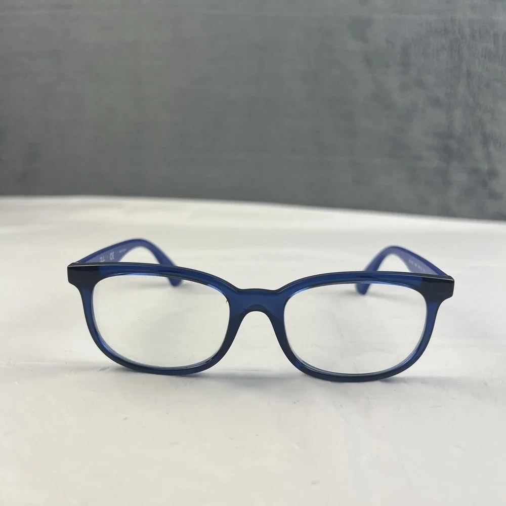 RAY-BAN JR RB1584 3686 Navy Blue Crystal Eyeglasses Frame 48-16-125 EUC!
